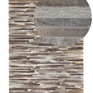 Tappeto pelle multicolore 160 x 230 cm TUZLUCA