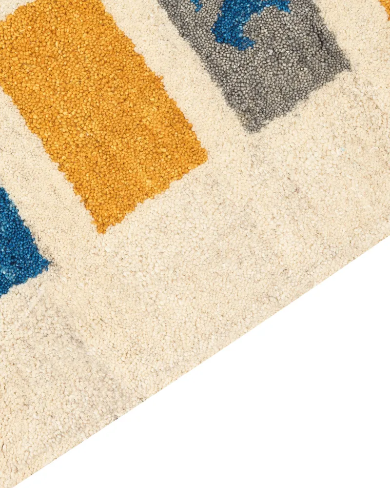 Tappeto Gabbeh lana multicolore 160 x 230 cm MURATLI