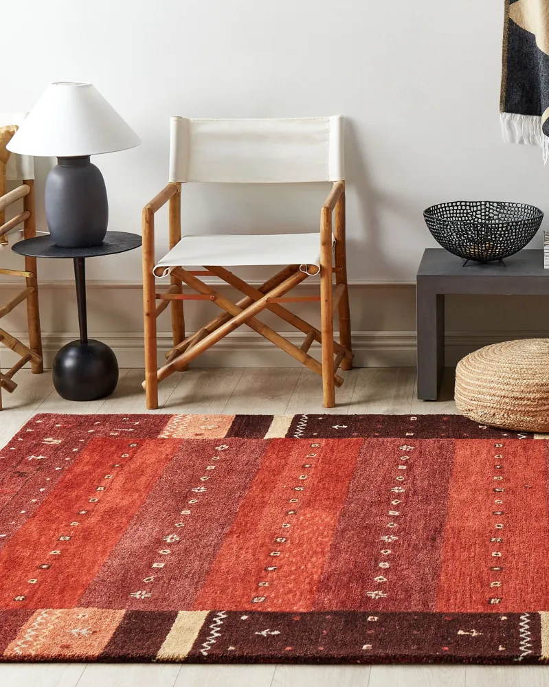 Tappeto Gabbeh lana multicolore 160 x 230 cm SINANLI