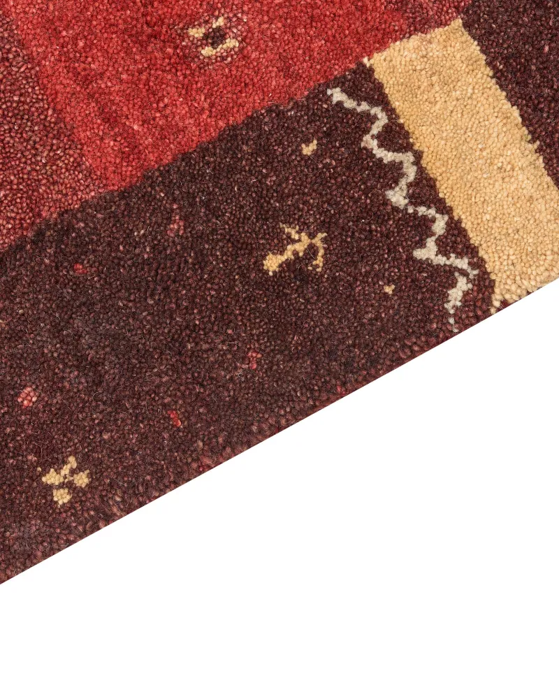 Tappeto Gabbeh lana multicolore 160 x 230 cm SINANLI