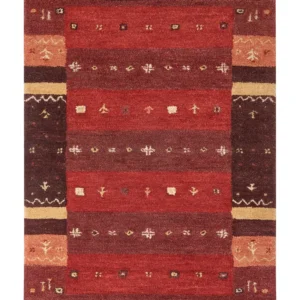 Tappeto Gabbeh lana multicolore 160 x 230 cm SINANLI