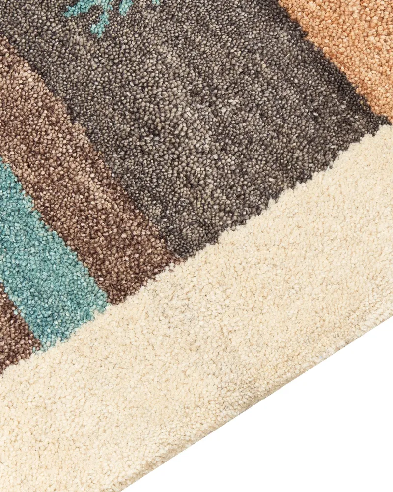 Tappeto Gabbeh lana multicolore 160 x 230 cm SARILAR