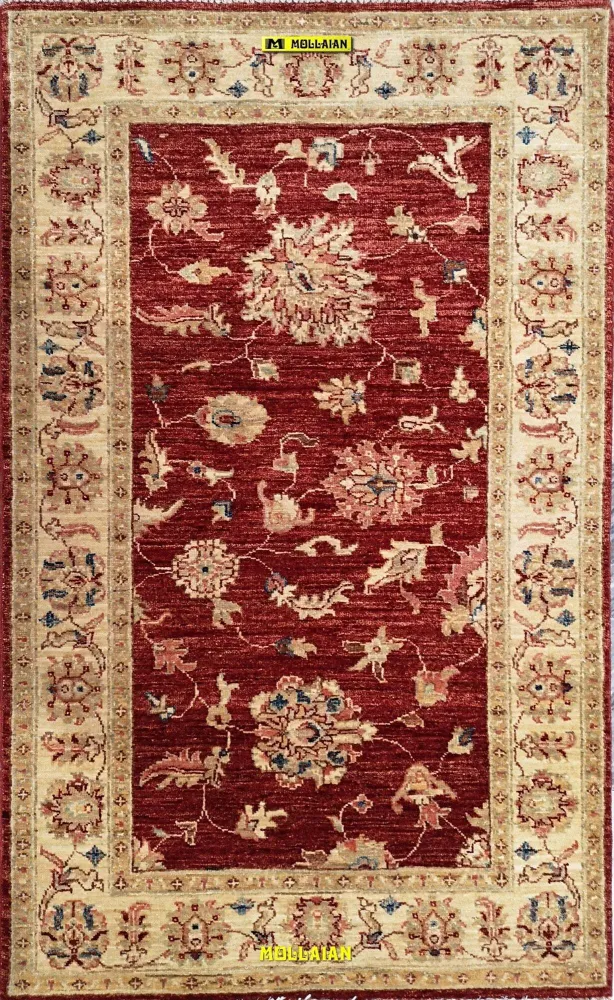 Tappeto Classico Orientale Originale Arancio Beige Sabbia Soltanabad Extra Gold 147x92 Tappeto piccolo Originale unico con...