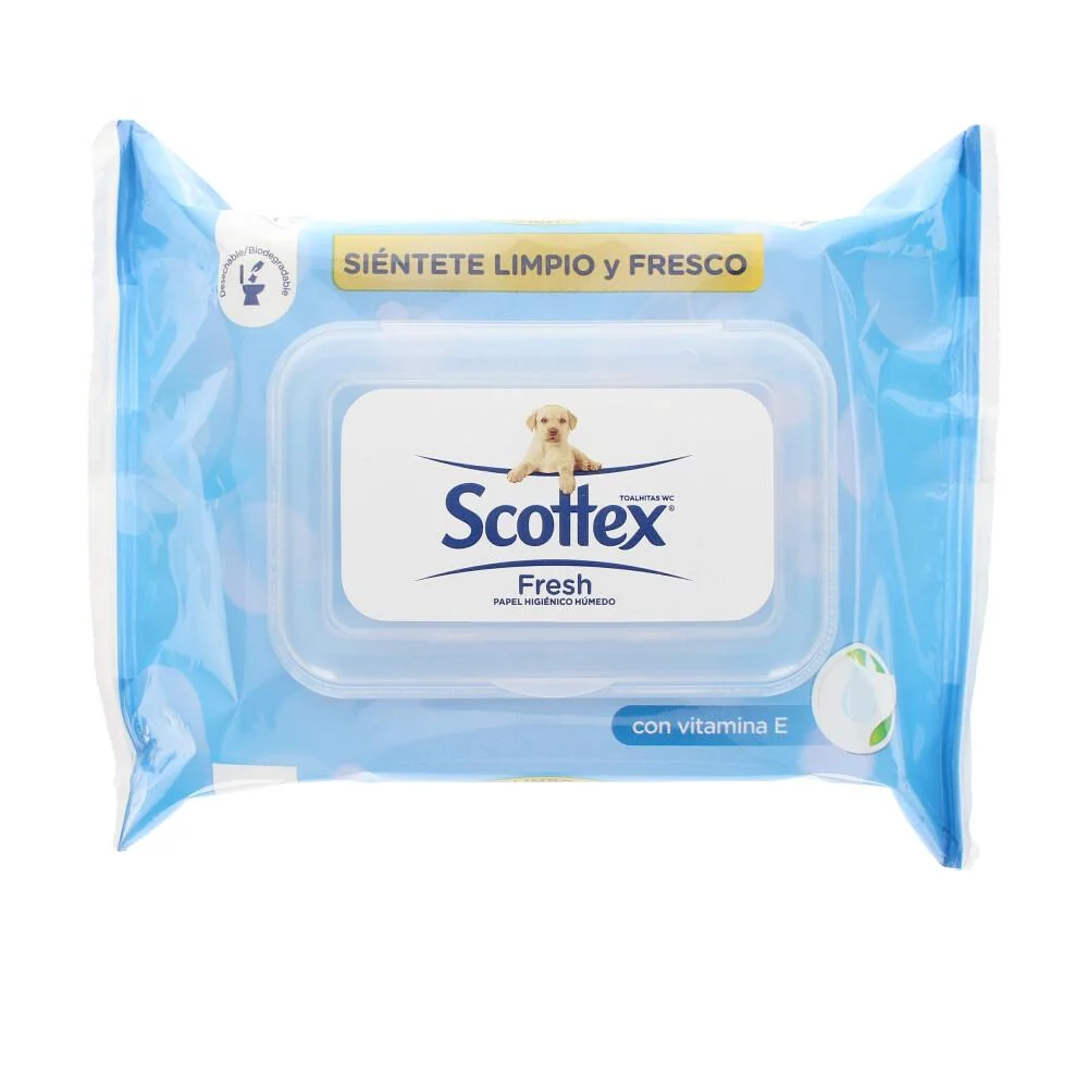 Scottex Scottex Papel Higiénico Carta Igienica Umida Pelle Delicata Sempre