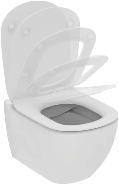 Ideal Standard - Tesi, vaso sospeso RimLS+ senza brida