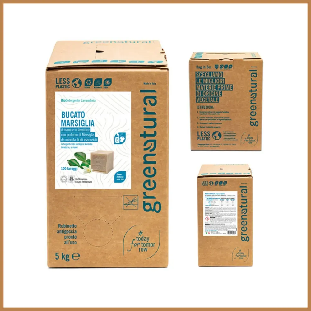 Bucato liquido Marsiglia - Bag Box