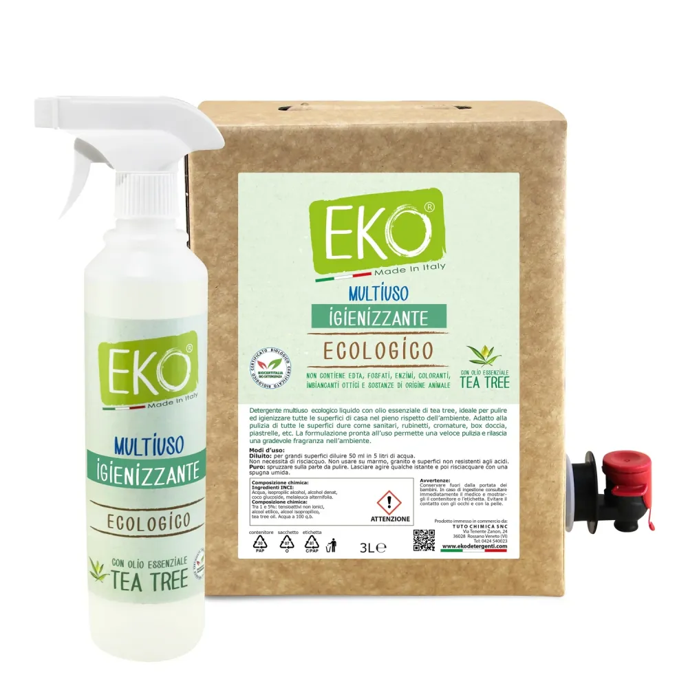 Bag Box Eko Kit Multiuso Igienizzante con Tea tree ecologico