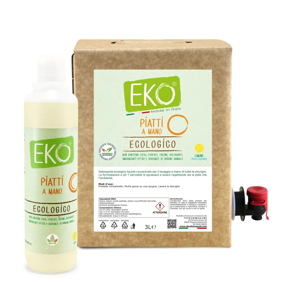 Bag Box Kit Eko detersivo piatti ecologico