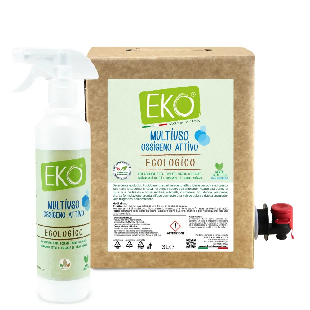 Bag Box Kit Eko multiuso all’ossigeno attivo ecologico