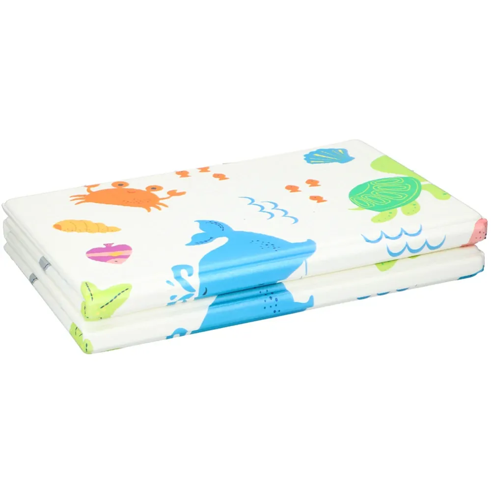 Tappeto da Gioco per Bambini XXL 90 x 120 cm Colori Assortiti Morbido Anticaduta
