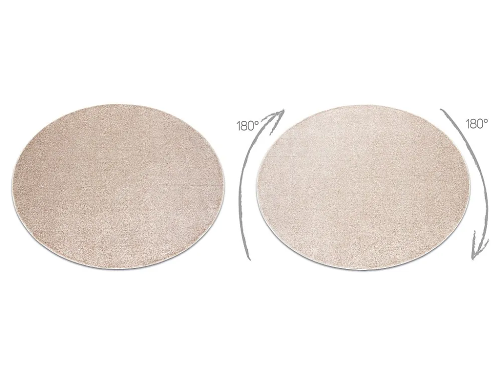 TAPPETO cerchio INDUS crema 34 pianura multicolore cercle 150 cm
