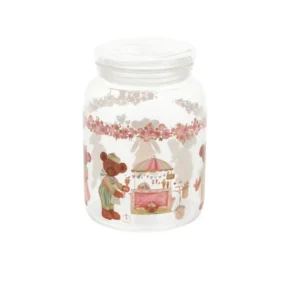BARATTOLO VETRO BOROSILICATO SWEET BEAR - NUVOLE DI STOFFA