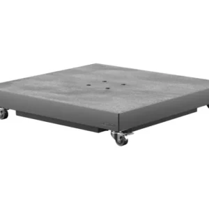 PLATINUM SUN & SHADE base Ceramica 90 kg grigia con ruote
