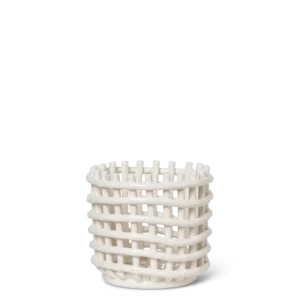 Basket ceramica cilindrico