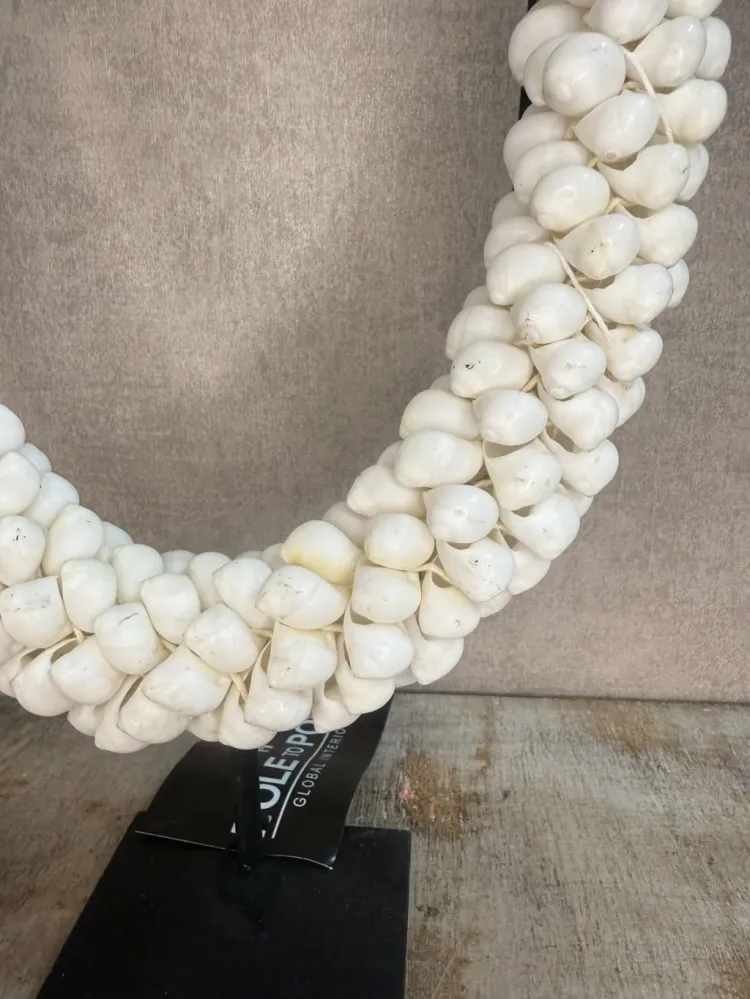 Conchiglia ornamentale | Crema