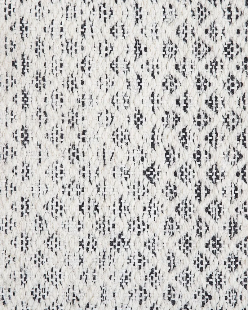 Area tappeto 80 x 150 bianco e nero GEMLIK