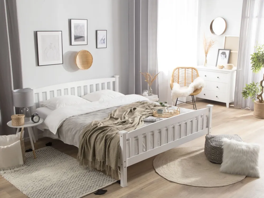 Area tappeto 80 x 150 bianco e nero GEMLIK
