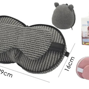 CUSCINO CERVICALE CON MACHERA OCCHI 2IN1 1/48