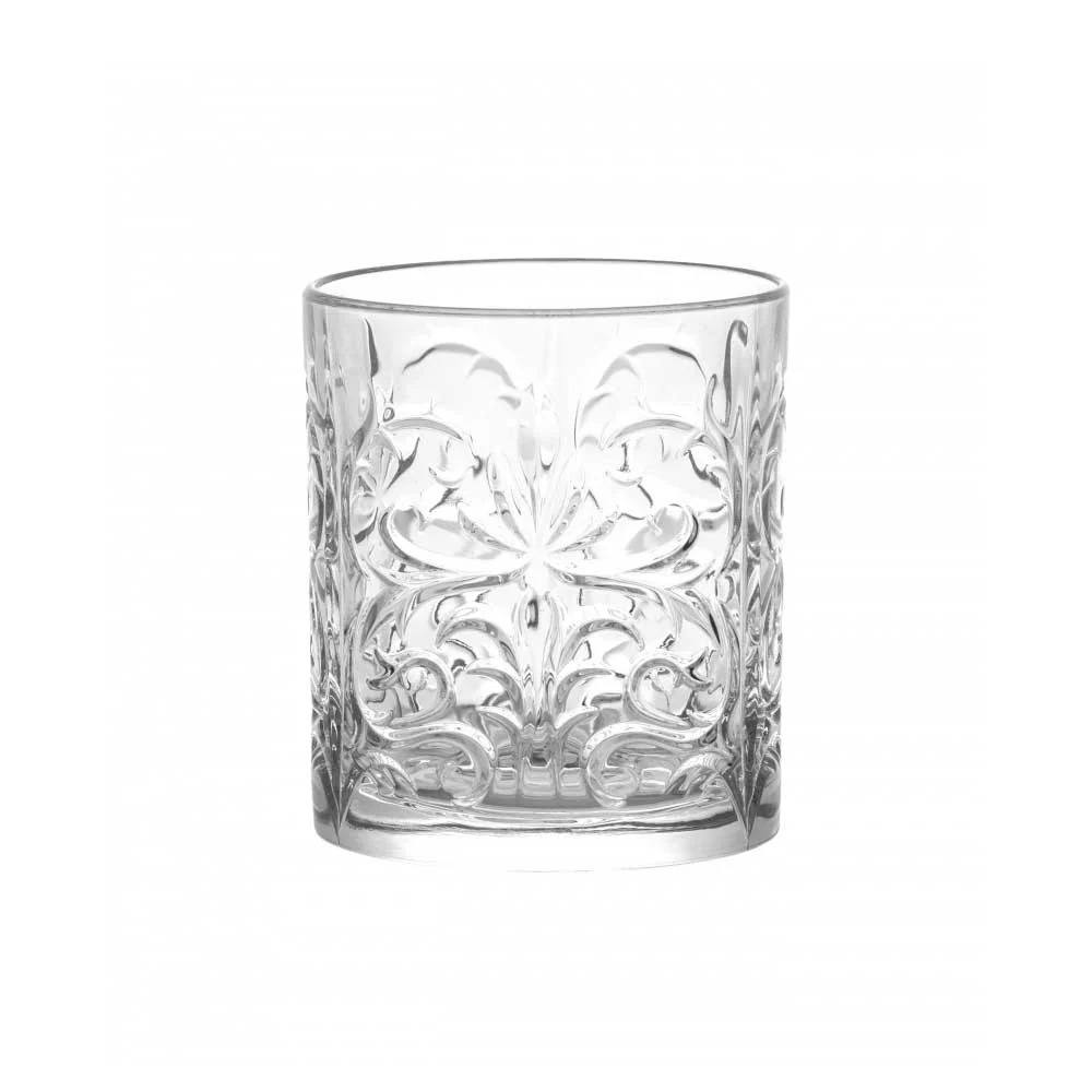 BRANDANI Royal Set 4 Pezzi Bicchiere Acqua 340ml Vetro