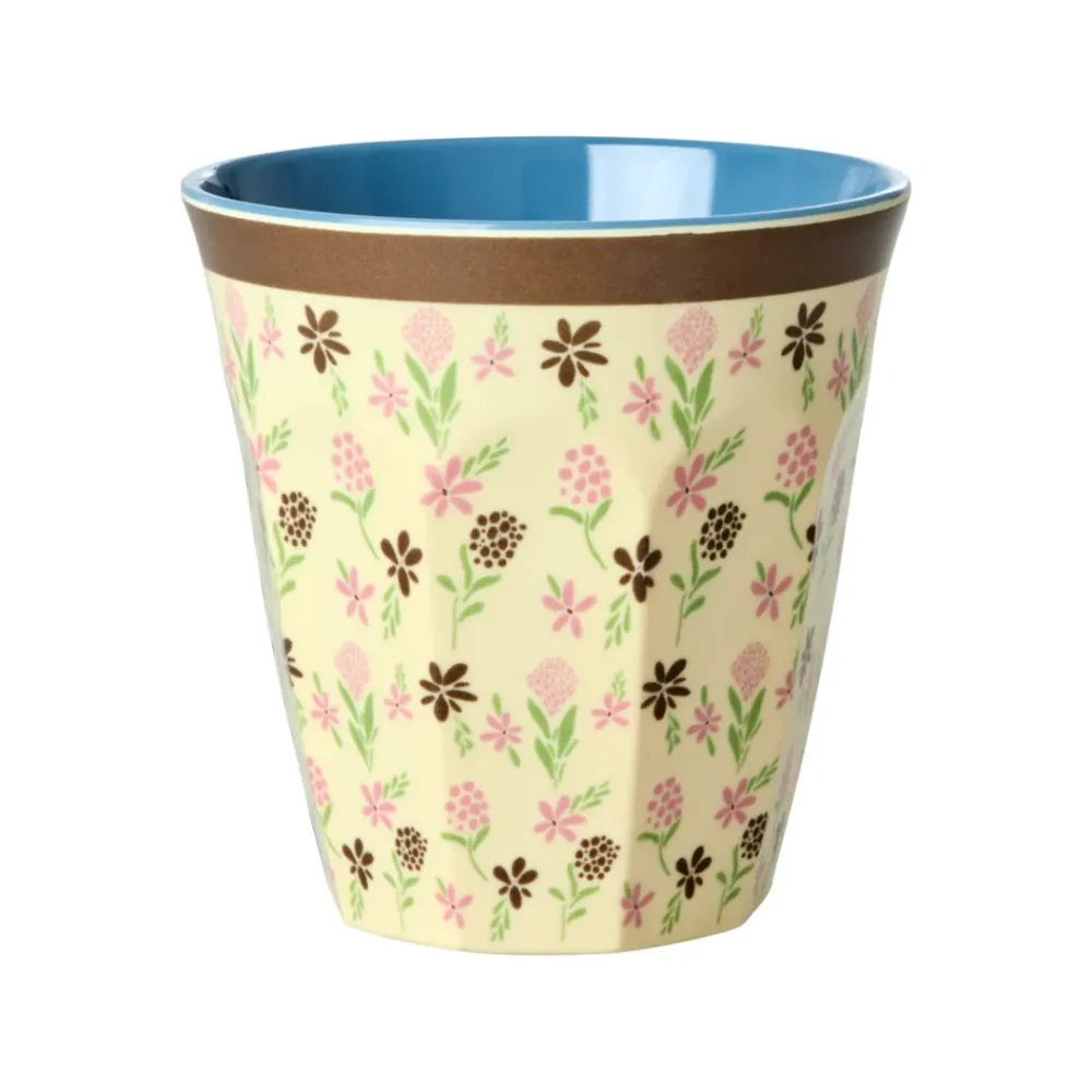 Bicchiere Melamina - Crema - Hacienda Flower Print