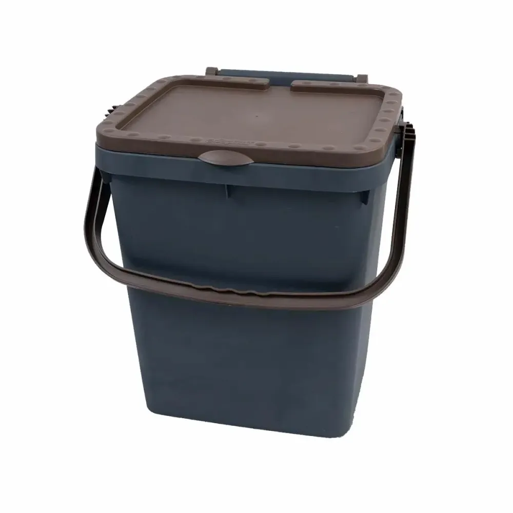 Bidone Raccolta Differenziata 35L Marrone Per L'Umido FERCASASHOP