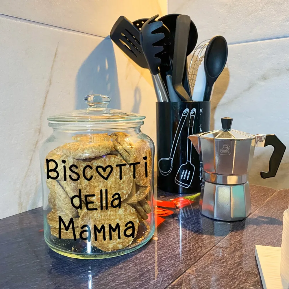 Biscottiera Personalizzata con Nome o Scritta