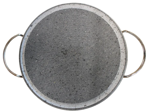 BISTECCHIERA PIETRA DELLA SALUTE ROTONDA Ø27cm TELAIO FISSO