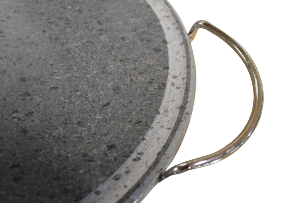 BISTECCHIERA PIETRA DELLA SALUTE ROTONDA Ø27cm TELAIO FISSO