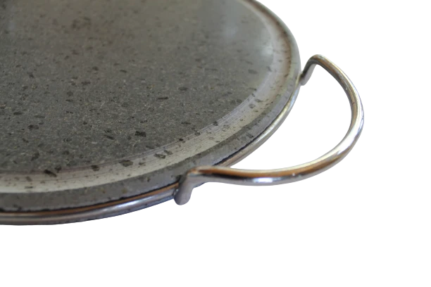 BISTECCHIERA PIETRA DELLA SALUTE ROTONDA Ø27cm TELAIO FISSO