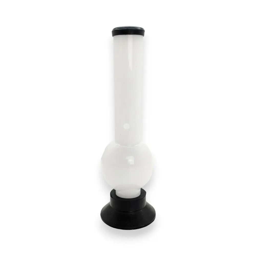 Kit di avviamento Skull Bong - Bong acrilico bianco dal design teschio - Set -
