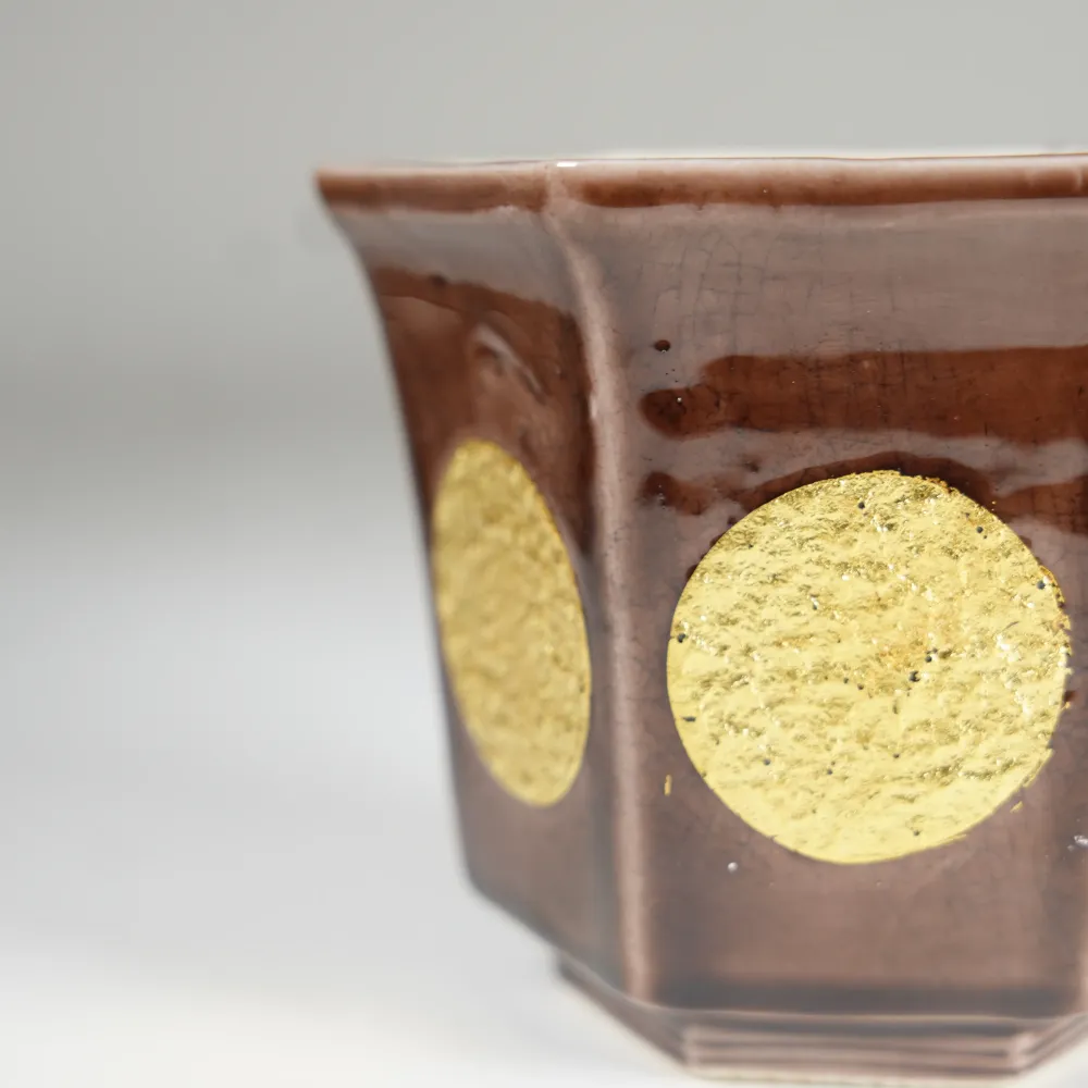 Pellet d'oro del parco viola