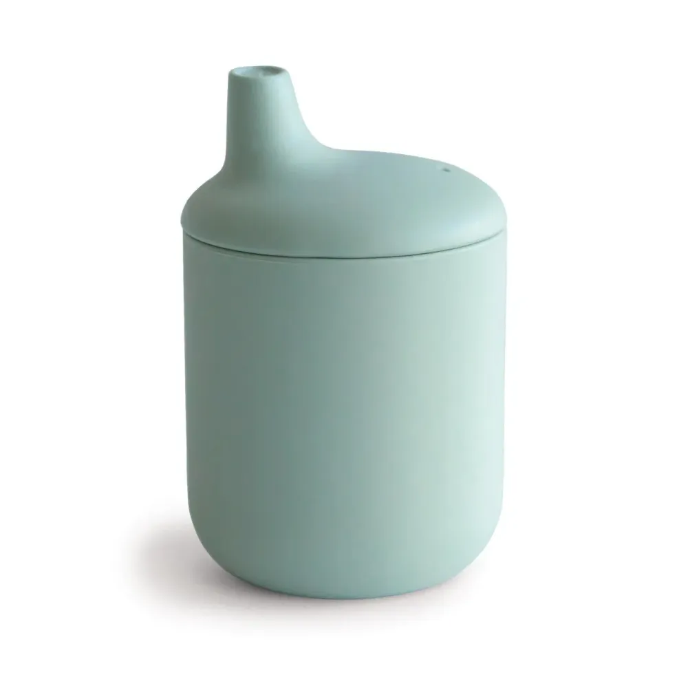 Mushie - Bicchiere Sippy Cambridge Blue