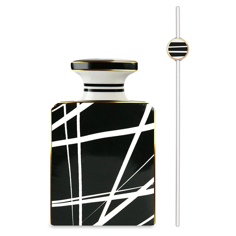 Bottiglia Mini 100 ml Rettangolare "Optical" Baci Milano