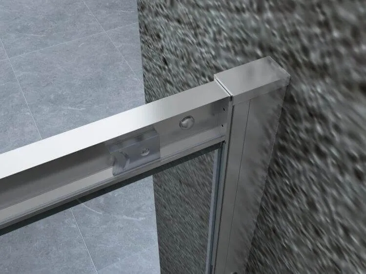 Box Doccia 70x90 H190 Trasparente Anticalcare 6mm Doppia Scorrevole