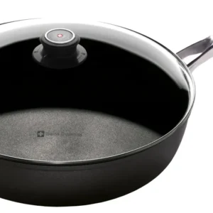 Padella di frittura diamante svizzera con copertura xD classica + induzione Ø 32 cm 5,5 litri
