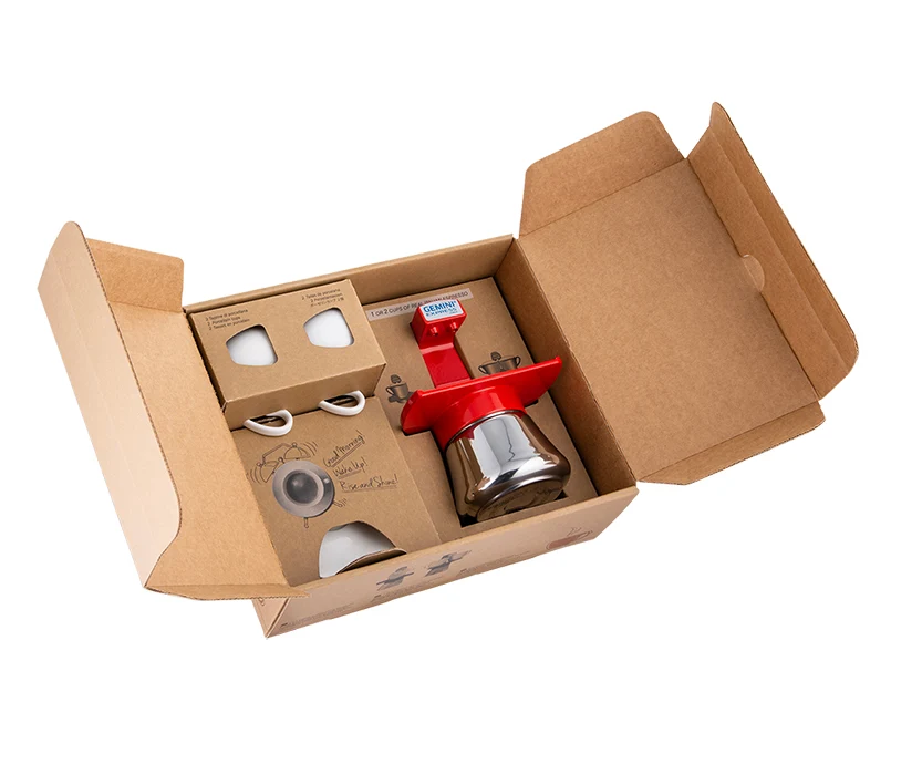 Gemini Espresso Maker Red