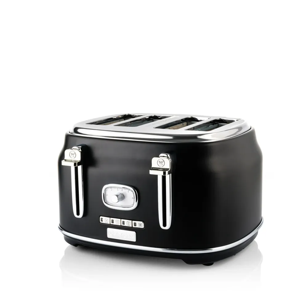 Westinghouse Tostapane retrò - 4 fette - Nero