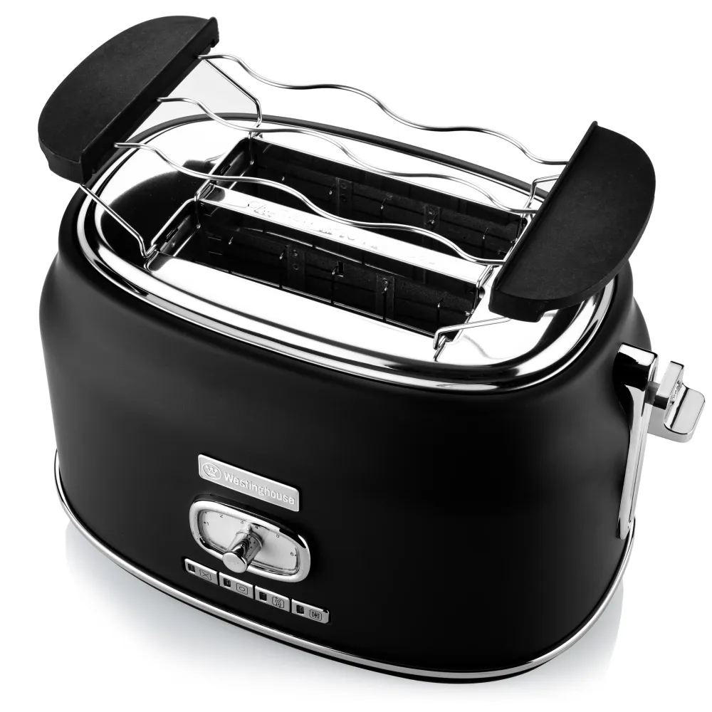Westinghouse Tostapane retrò - 2 fette - Nero