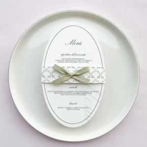 Menù di matrimonio Bucolic