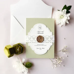 Partecipazione di matrimonio Bucolic