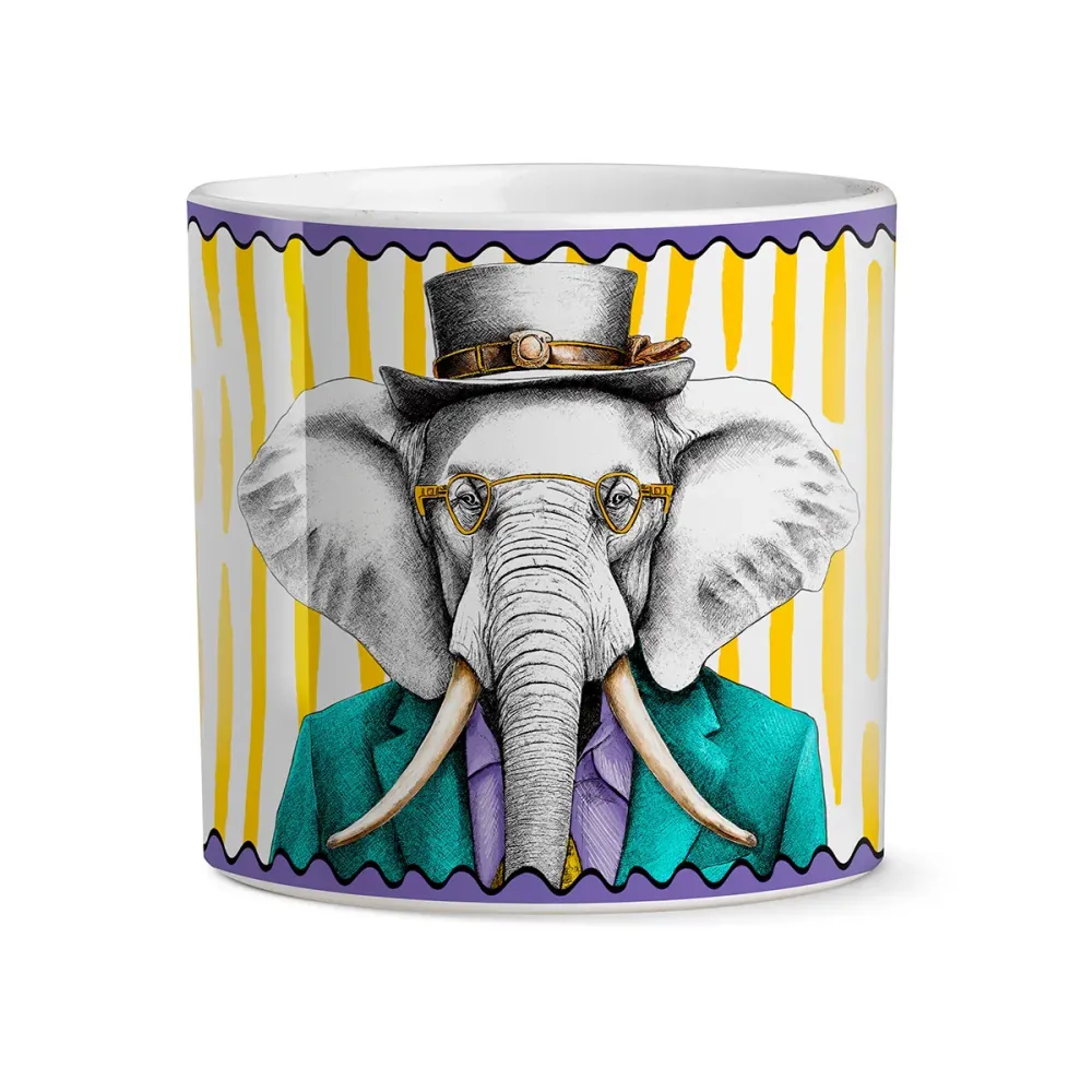 Vaso 12x12 Human Essence Elefante "Wisdom" Egan