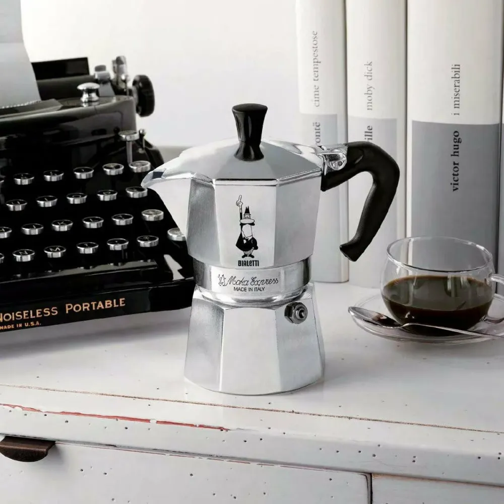 BIALETTI - Caffettiera Moka Express 4 tazze