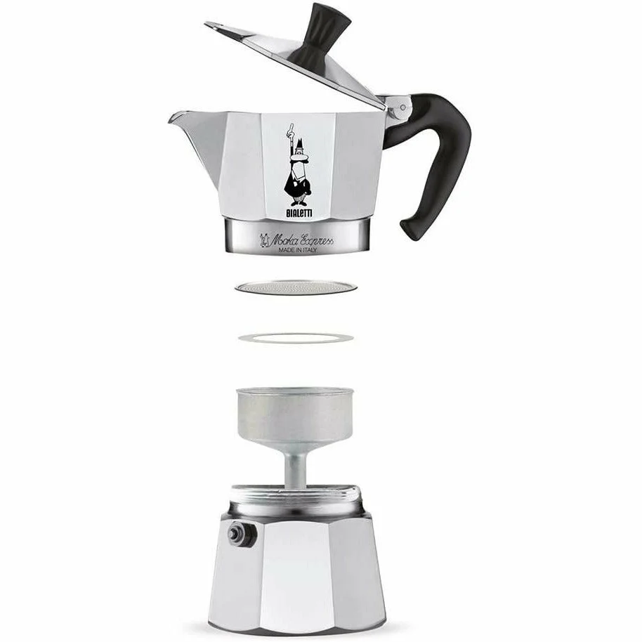 BIALETTI - Caffettiera Moka Express 4 tazze