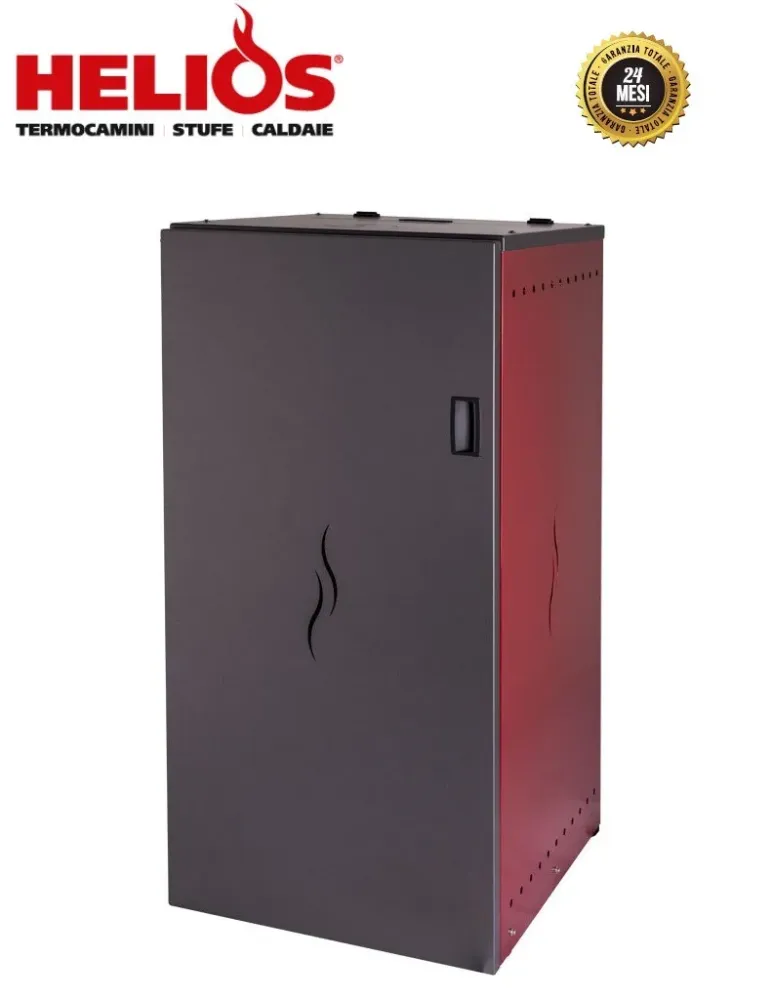 TERMOCALDAIA PELLET E NOCCIOLINO HELIOS TECNOLOGIE modello INTERNYA 20 potenza 20 kW