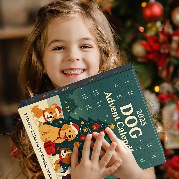 DOGMAS – Calendario dell'Avvento per cani con 24 giocattoli festivi Cozey Maison