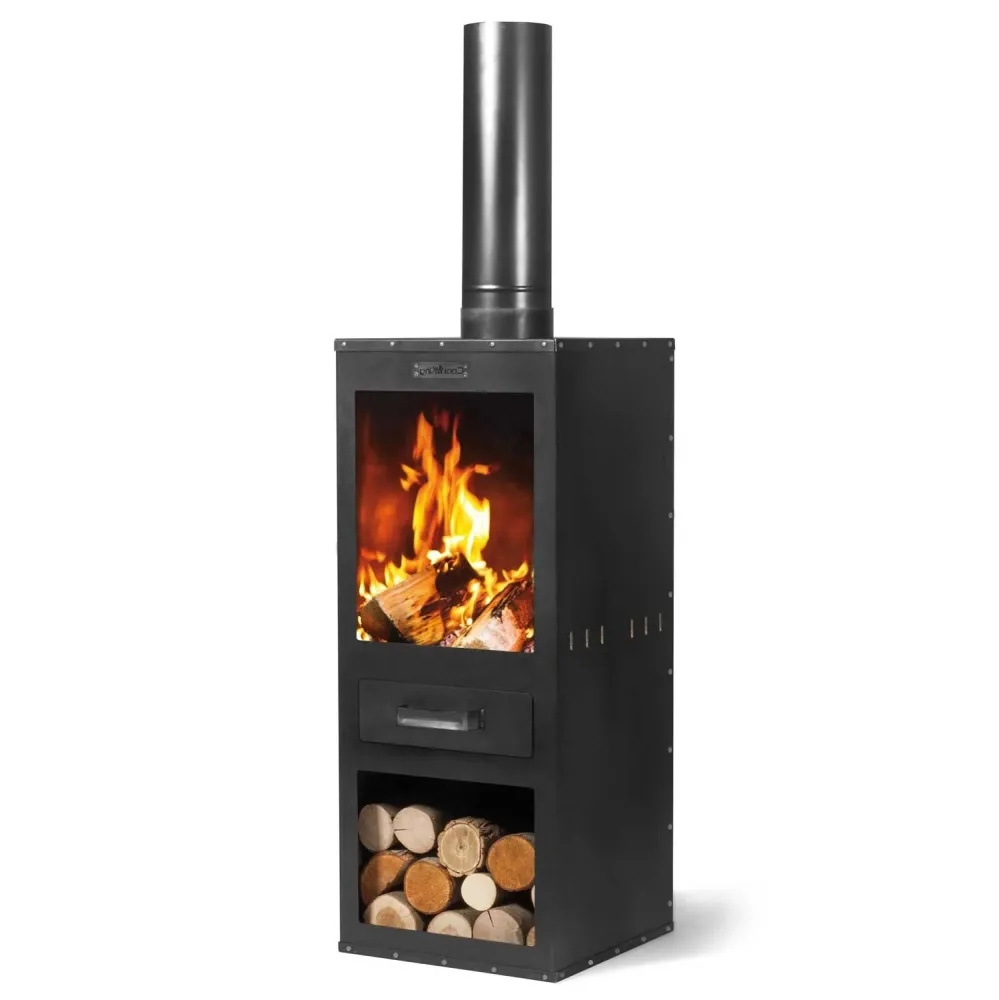 Cook King - Camino esterno «ROSA», Stufa da giardino