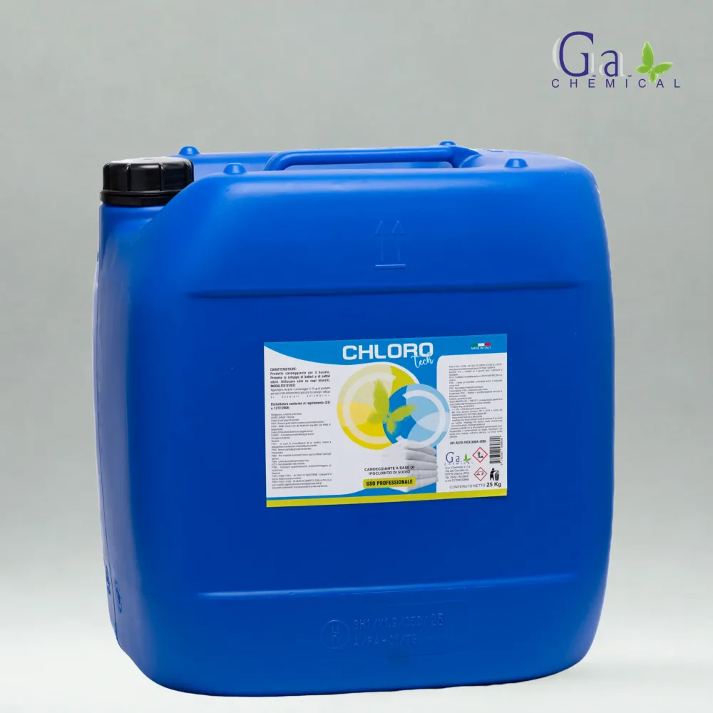 CHLORO TECH - Candeggiante base di ipoclorito di sodio - 25kg G.a. Chemical