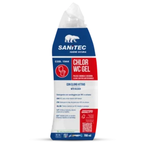 Detergente con candeggina per Wc Sanitec Chlor Wc Gel 700 ml