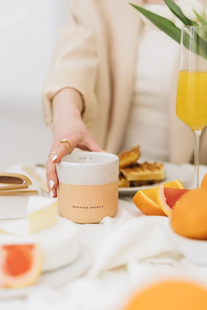 Candela profumata Weekend Brunch