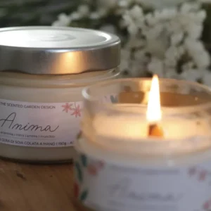 Anima - Candela all'incenso 90 gr Scented Garden